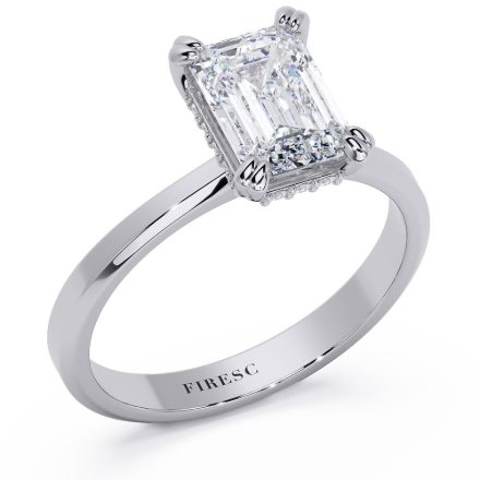 Engagement Ring AA457, White 1
